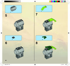 LEGO 9443 instructions page 48 – build guide
