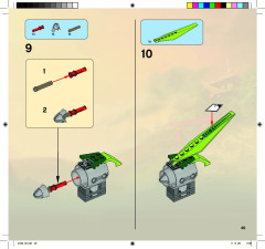 LEGO 9443 instructions page 49 – build guide