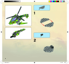 LEGO 9443 instructions page 6 – build guide
