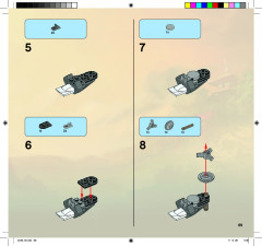 LEGO 9443 instructions page 69 – build guide