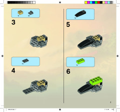 LEGO 9443 instructions page 7 – build guide