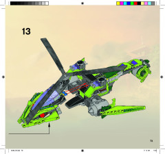 LEGO 9443 instructions page 73 – build guide
