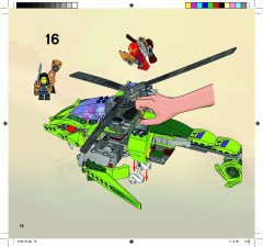 LEGO 9443 instructions page 76 – build guide