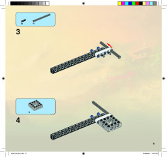 LEGO 9444 instructions page 11 – build guide