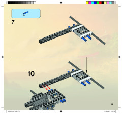 LEGO 9444 instructions page 13 – build guide