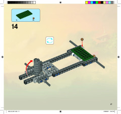 LEGO 9444 instructions page 17 – build guide