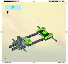 LEGO 9444 instructions page 20 – build guide