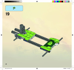 LEGO 9444 instructions page 22 – build guide