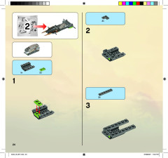 LEGO 9444 instructions page 24 – build guide