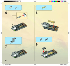 LEGO 9444 instructions page 26 – build guide