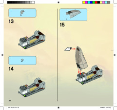 LEGO 9444 instructions page 28 – build guide