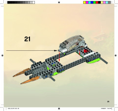 LEGO 9444 instructions page 29 – build guide