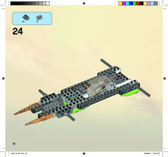 LEGO 9444 instructions page 32 – build guide
