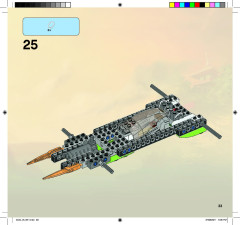 LEGO 9444 instructions page 33 – build guide