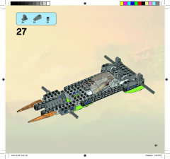 LEGO 9444 instructions page 35 – build guide