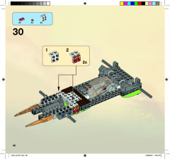 LEGO 9444 instructions page 38 – build guide