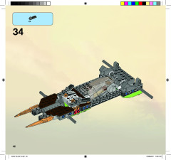 LEGO 9444 instructions page 42 – build guide