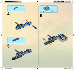 LEGO 9444 instructions page 5 – build guide
