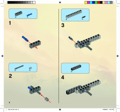 LEGO 9444 instructions page 8 – build guide
