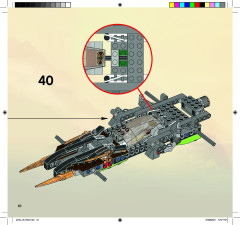 LEGO 9444 instructions page 10 – build guide