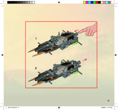 LEGO 9444 instructions page 13 – build guide