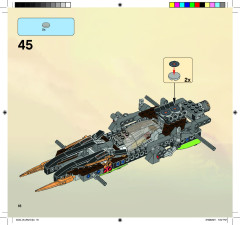 LEGO 9444 instructions page 16 – build guide