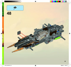 LEGO 9444 instructions page 23 – build guide