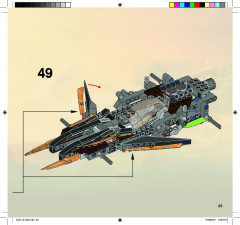 LEGO 9444 instructions page 25 – build guide