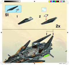 LEGO 9444 instructions page 28 – build guide