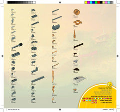 LEGO 9444 instructions page 35 – build guide