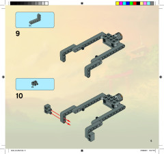 LEGO 9444 instructions page 5 – build guide