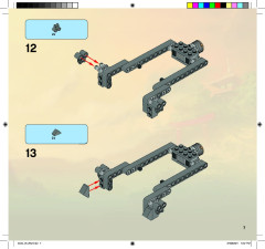 LEGO 9444 instructions page 7 – build guide