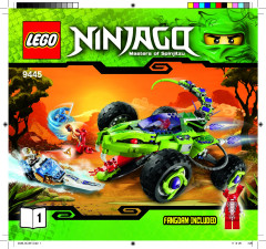 LEGO 9445 instructions page 1 – build guide