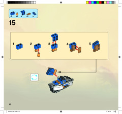 LEGO 9445 instructions page 10 – build guide