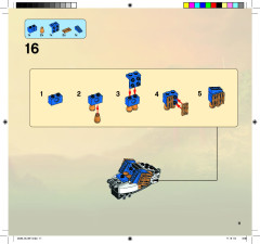 LEGO 9445 instructions page 11 – build guide