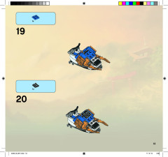 LEGO 9445 instructions page 13 – build guide