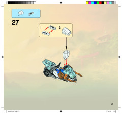 LEGO 9445 instructions page 17 – build guide