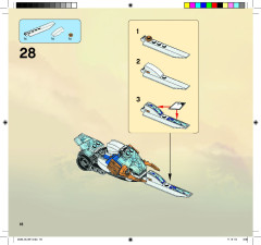 LEGO 9445 instructions page 18 – build guide