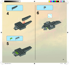 LEGO 9445 instructions page 21 – build guide