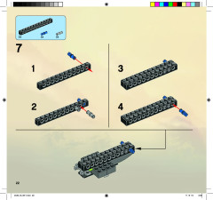 LEGO 9445 instructions page 22 – build guide