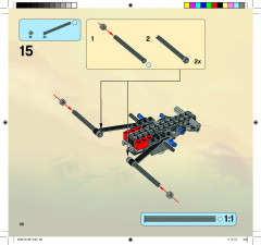 LEGO 9445 instructions page 28 – build guide