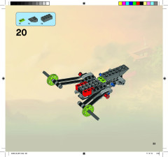 LEGO 9445 instructions page 33 – build guide