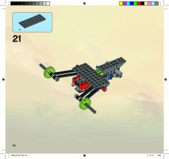 LEGO 9445 instructions page 34 – build guide