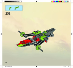 LEGO 9445 instructions page 40 – build guide