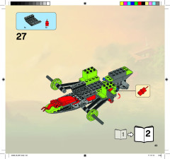 LEGO 9445 instructions page 43 – build guide