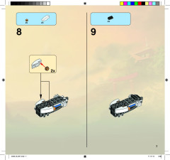 LEGO 9445 instructions page 7 – build guide