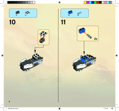 LEGO 9445 instructions page 8 – build guide