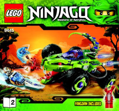 LEGO 9445 instructions page 1 – build guide