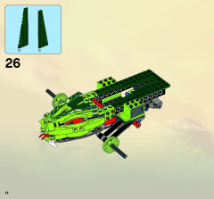 LEGO 9445 instructions page 14 – build guide