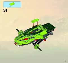 LEGO 9445 instructions page 19 – build guide